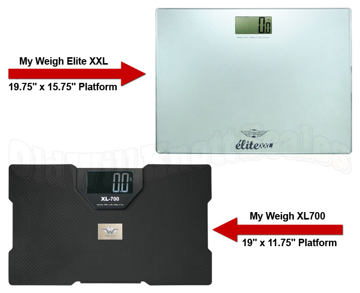 The My Weigh Elite XXL and X700