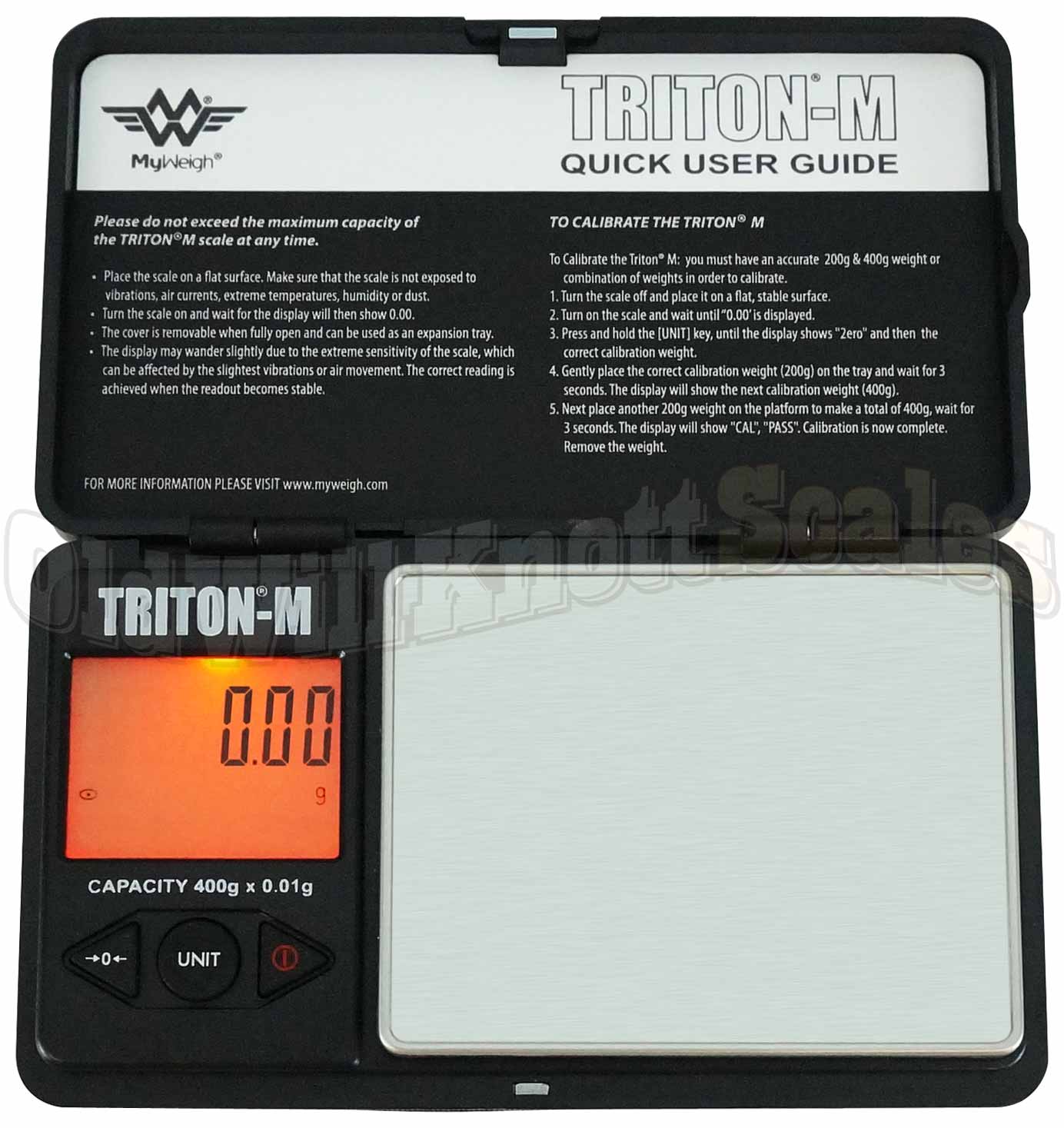 My Weigh Triton-M 400 Mini 0.01 Gram Digital Pocket Scale