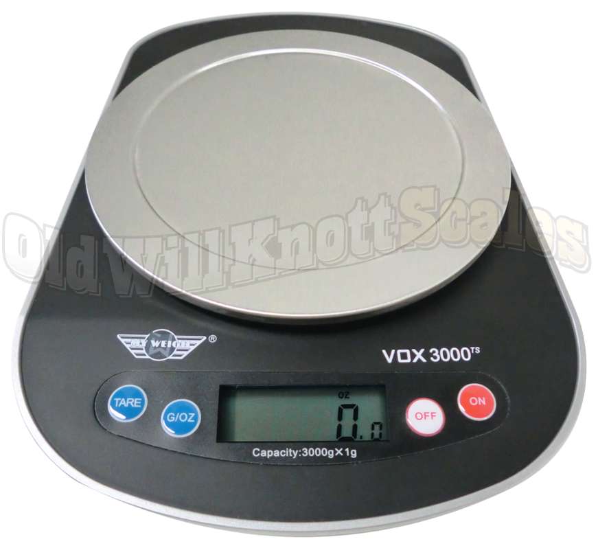 Digital Scale - Weigh in Pounds, Ounces, Grams, Kilograms - Max Weight of  6.5 l