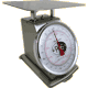 Top loading dial scale