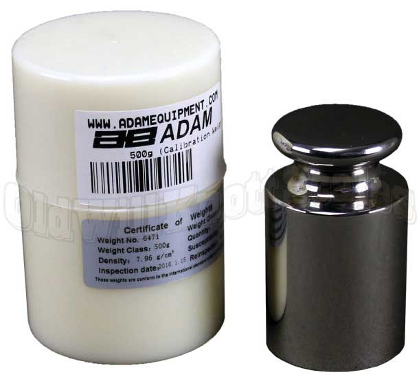AE 700100008 - 500 gram calibration weight and storage case