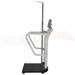 Health o meter 1100KL-EHR side view with the height rod in the high range position.