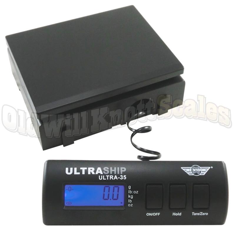 Ultraship 75 lb Electronic Digital Shipping Postal Kitchen Scale