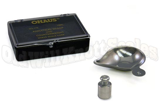 Ohaus 170-00 Analytical Scoop & Counterweight