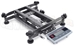 Ohaus Courier 7000 carbon steel frame shown without the stainless steel weighing platform.