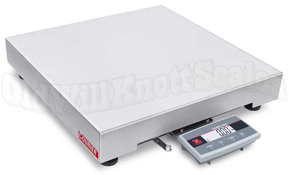 Ohaus - i-C71M125X AM Courier 7000 shipping scale with stainless steel platform